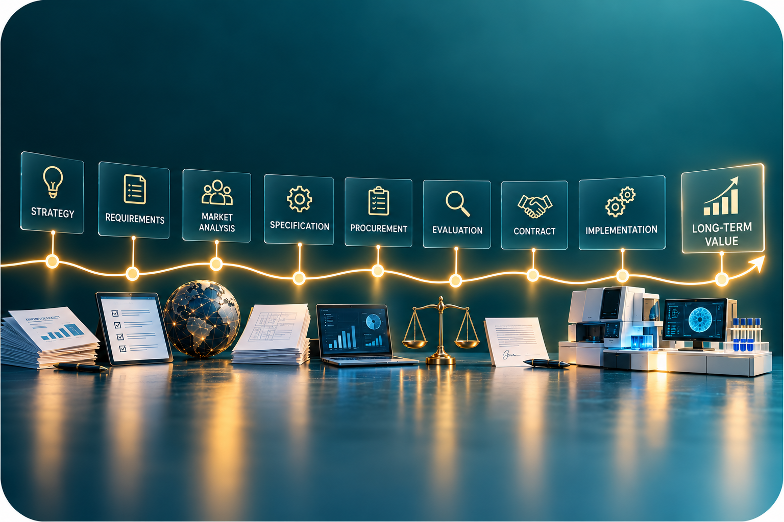 Healthcare procurement lifecycle